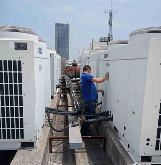 赣榆中央空调制热和不制冷系统维修方法